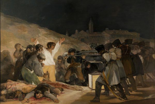 Cuadro de Francisco de Goya de los fusilamientos del 3 de Mayo.