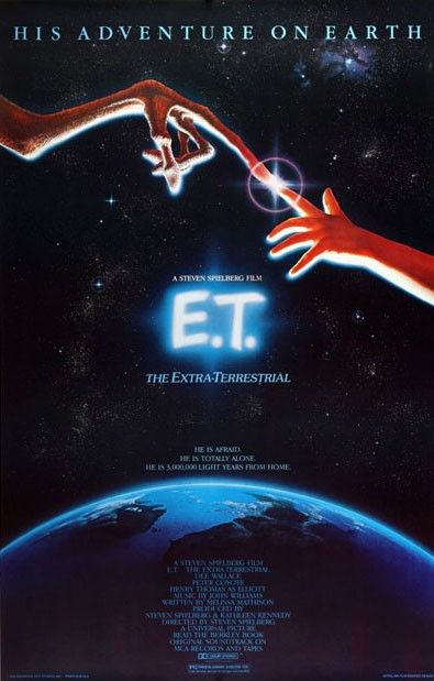 Portada de la película de ET.